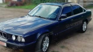 Дефлекторы окон (ветровики) BMW 5 Sd (E34) 1988-1995 (БМВ Е34) Кобра Тюнинг