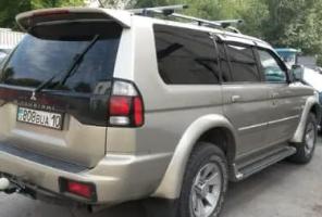 Дефлекторы окон (ветровики) Mitsubishi Pajero Sport 1998-2007/Challenger 1999-2008"EuroStandard" (Митсубиши Паджеро) Кобра Тюнинг