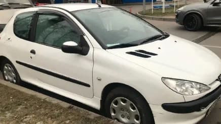 Дефлекторы окон (ветровики) Peugeot 206 3d 1998 (Пежо 206) Кобра Тюнинг